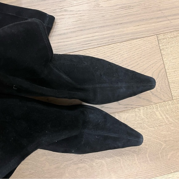 Jimmy Choo suede kitten heel boots size 40 (9/9.5) - Picture 4 of 10